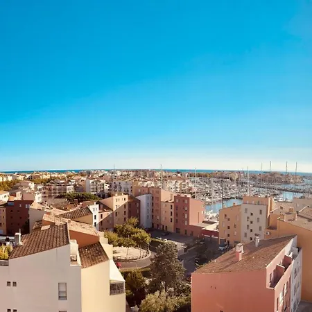 Apartmán Centre Port,vue Panoramique,clim,balcon,wifi Agde