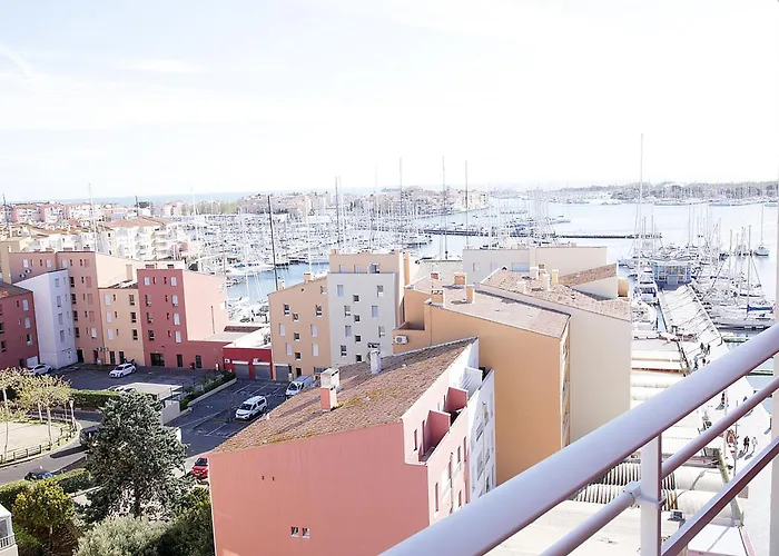 Centre Port,vue Panoramique,clim,balcon,wifi Apartamento