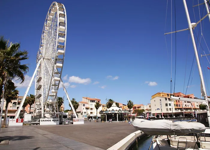 Centre Port,vue Panoramique,clim,balcon,wifi * Agde