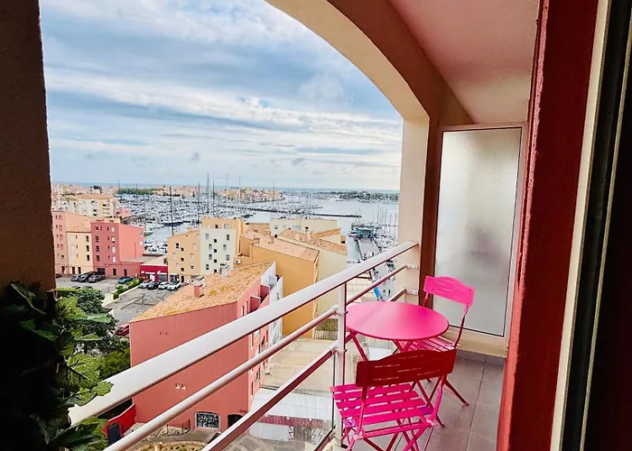 Centre Port,vue Panoramique,clim,balcon,wifi Apartamento *