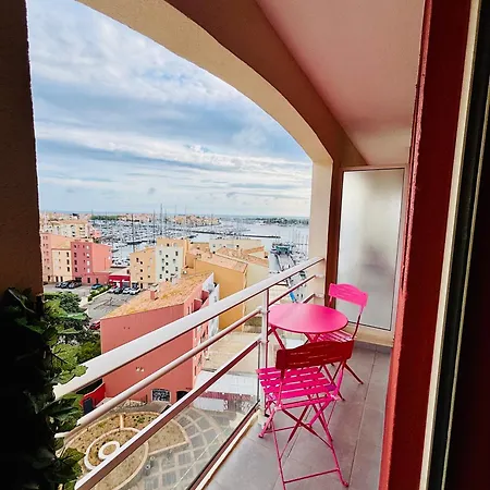 Centre Port,vue Panoramique,clim,balcon,wifi Appartement *
