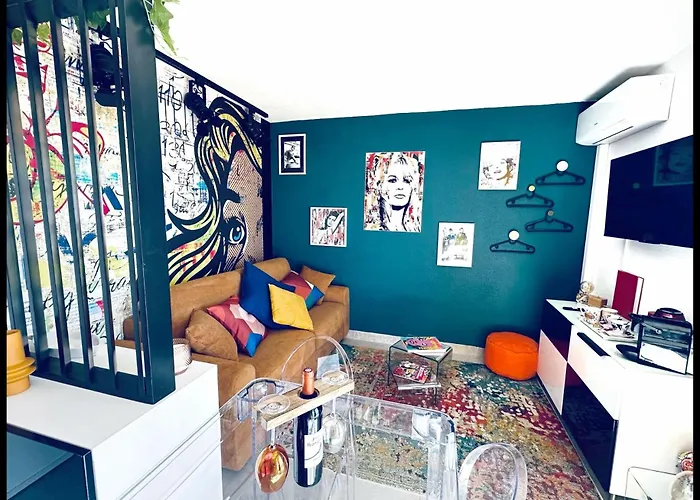 アパート Centre Port,vue Panoramique,clim,balcon,wifi