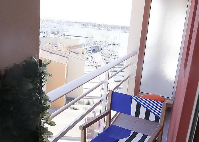 アパート Centre Port,vue Panoramique,clim,balcon,wifi